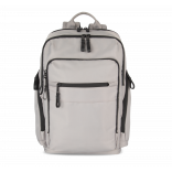 Sac à dos business premium KI0958 - Light Grey personnalisable - Vue de face
