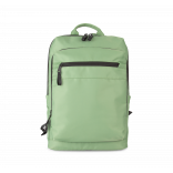 Sac à dos business premium KI0959 - Aspen Green personnalisable - Vue de face
