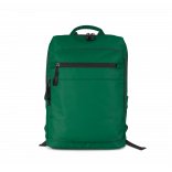 Sac à dos business premium KI0959 - Garden Green personnalisable - Vue de face