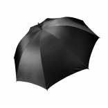 Parapluie tempête KI2004 - Black personnalisable - Vue de face