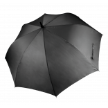 Grand parapluie de golf KI2008 - Black personnalisable - Vue de face