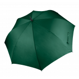 Grand parapluie de golf KI2008 - Bottle Green personnalisable - Vue de face