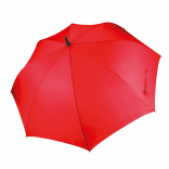 Grand parapluie de golf KI2008 - Red personnalisable - Vue de face