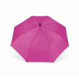 Grand parapluie de golf KI2008 - Fuchsia personnalisable - Vue de face