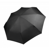 Mini parapluie pliable KI2010 - Black personnalisable - Vue de face