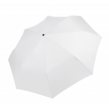 Mini parapluie pliable KI2010 - White personnalisable - Vue de face