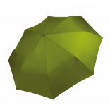Mini parapluie pliable KI2010 - Burnt Lime personnalisable - Vue de face
