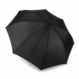 Parapluie automatique KI2018 - Black / Wine personnalisable - Vue de face