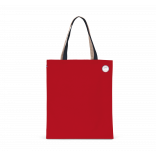 Sac de shopping tricolore Origine France Garantie KI3205 - Red personnalisable - Vue de face