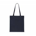 Sac shopping recyclé KI5209 - Navy Blue personnalisable - Vue de face