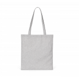 Sac shopping recyclé KI5209 - Pebble Grey personnalisable - Vue de face