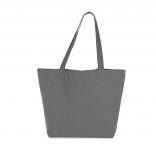 Grand sac shopping K-loop KI5221 - Iron Grey Jhoot personnalisable - Vue de face