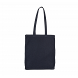 Sac shopping rectangulaire K-loop KI5223 - Navy Blue Jhoot personnalisable - Vue de face