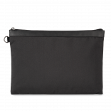 Pochette pour documents et ordinateur portable/tablette Kialma par K-loop KI5305 - Black personnalisable - Vue de face