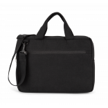 Sac porte-ordinateur K-loop KI5402 - Black Jhoot personnalisable - Vue de face