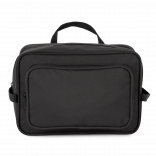 Trousse de toilette Kialma par K-loop KI5707 - Black personnalisable - Vue de face