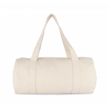 Sac polochon en coton biologique KI6602 - Natural personnalisable - Vue de face