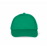 Bahia - Casquette 7 panneaux KP013 - Kelly Green personnalisable - Vue de face