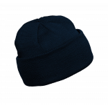 Bonnet tricoté KP031 - Navy personnalisable - Vue de face
