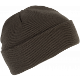 Bonnet tricoté KP031 - Khaki personnalisable - Vue de face