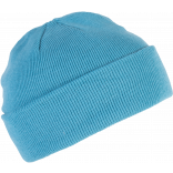Bonnet tricoté KP031 - Surf Blue personnalisable - Vue de face