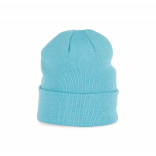 Bonnet tricoté KP031 - Lagoon personnalisable - Vue de face
