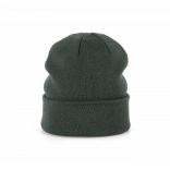 Bonnet tricoté KP031 - Vintage Graphite personnalisable - Vue de face