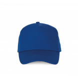 First - Casquette 5 panneaux KP034 - Royal Blue personnalisable - Vue de face
