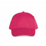 First - Casquette 5 panneaux KP034 - Fuchsia personnalisable - Vue de face