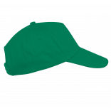 First kids - Casquette enfant 5 panneaux KP041 - Kelly Green personnalisable - Vue de face