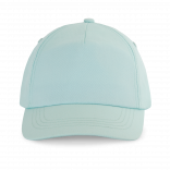 First kids - Casquette enfant 5 panneaux KP041 - Ice Mint personnalisable - Vue de face