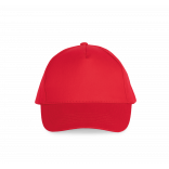 Action II - Casquette 5 panneaux KP051 - Red personnalisable - Vue de face