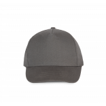 Action II - Casquette 5 panneaux KP051 - Slate Grey personnalisable - Vue de face