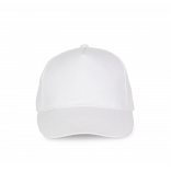 Action II - Casquette 5 panneaux KP051 - White personnalisable - Vue de face