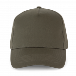 Action II - Casquette 5 panneaux KP051 - Dark Khaki personnalisable - Vue de face