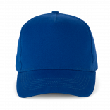 Action II - Casquette 5 panneaux KP051 - Royal Blue personnalisable - Vue de face