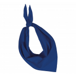 Fiesta - Bandana KP064 - Royal Blue personnalisable - Vue de face
