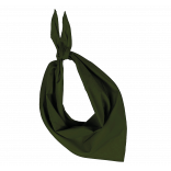 Fiesta - Bandana KP064 - Olive personnalisable - Vue de face