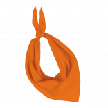 Fiesta - Bandana KP064 - Orange personnalisable - Vue de face