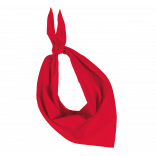 Fiesta - Bandana KP064 - Red personnalisable - Vue de face