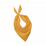 Fiesta - Bandana KP064 - Yellow personnalisable - Vue de face