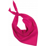 Fiesta - Bandana KP064 - Fuchsia personnalisable - Vue de face