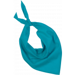 Fiesta - Bandana KP064 - Turquoise personnalisable - Vue de face