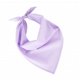 Fiesta - Bandana KP064 - Wisteria Purple personnalisable - Vue de face