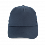 Casquette 5 panneaux KP088 - Navy personnalisable - Vue de face