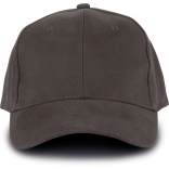 Casquette 6 panneaux KP108 - Shale Grey personnalisable - Vue de face