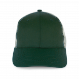 Casquette Trucker KP110 - Forest Green / Light Grey personnalisable - Vue de face