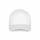 Casquette trucker - 5 panneaux KP111 - White personnalisable - Vue de face