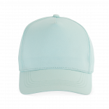 Casquette coton - 5 panneaux KP116 - Ice Mint personnalisable - Vue de face