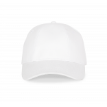 Casquette "Easy printing" - 6 panneaux KP119 - White personnalisable - Vue de face